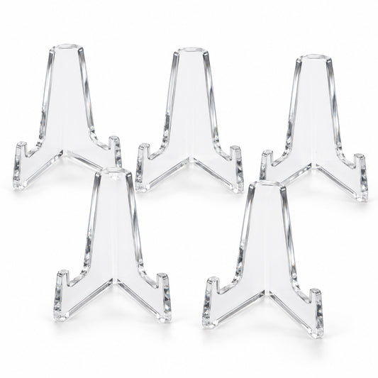 Acrylic Card Display Stand Set 5 Piece