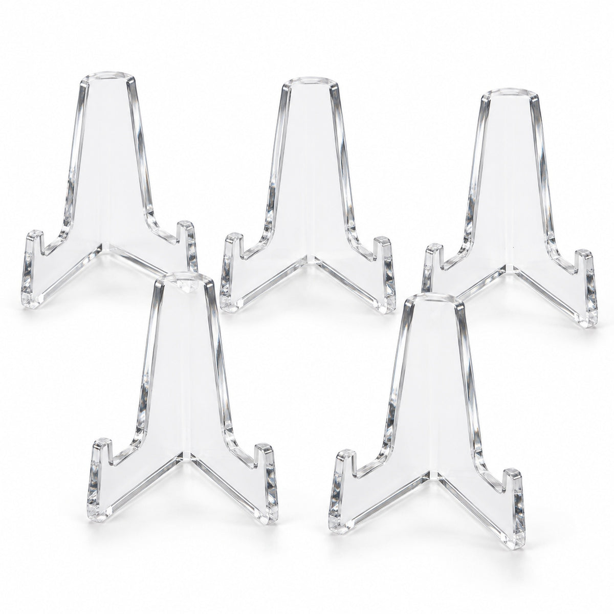 Acrylic Card Display Stand Set 5 Piece