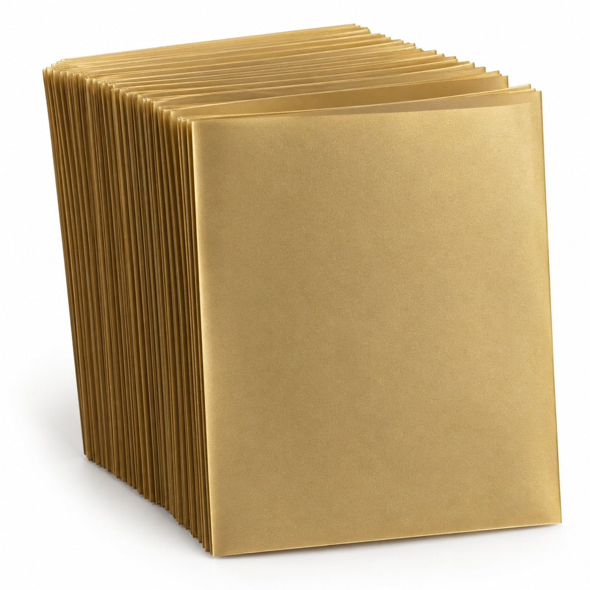 Matte Gold Card Sleeves 100 Pack
